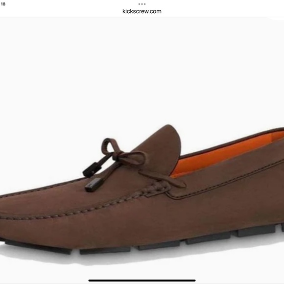 LOUIS VUITTON LV Driver Moccasins Shoes 'Brown - Picture 3 of 9